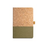 Notebook in cork and linen with lined sheets A5 KLEE 93277 - 133 Notebook in cork and linen with lined sheets A5 KLEE 93277 - 133