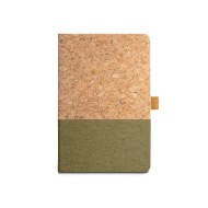 Notebook in cork and linen with lined sheets A5 KLEE 93277 - 133 Notebook in cork and linen with lined sheets A5 KLEE 93277 - 133