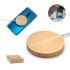 15W superfast wireless magnetic charger in bamboo 97128-160