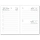 1114CAPD CAPRIS A5 Notebook wit dates