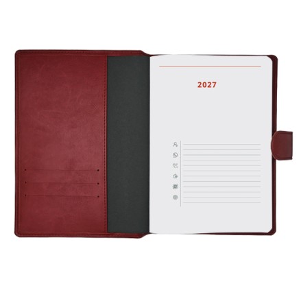 2214LUXD-02LUXOR A5 NOEBOOK with dates 2214LUXD-02LUXOR A5 NOEBOOK with dates
