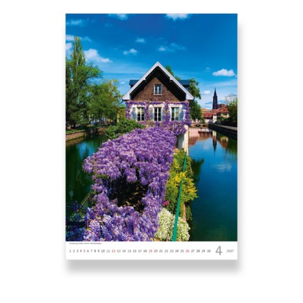 Multi-page calendar ROMANTIC CORNERS 2027 051331