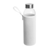 Glass Drinking Bottle in Neoprene Pouch Klagenfurt - 084206
