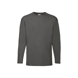 F07 Блуза с дълъг ръкав VALUEWEIGHT LONG SLEEVE T Light Graphite F07 Блуза с дълъг ръкав VALUEWEIGHT LONG SLEEVE T Light Graphite