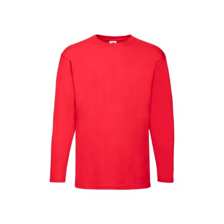 F07 Блуза с дълъг ръкав VALUEWEIGHT LONG SLEEVE T Red F07 Блуза с дълъг ръкав VALUEWEIGHT LONG SLEEVE T Red