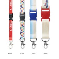Polyester sublimation lanyard ML1204