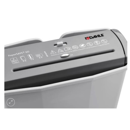 23060-16167 Dahle PaperSAFE PS 60 shredder, 6 mm, 6 sheets 23060-16167 Dahle PaperSAFE PS 60 shredder, 6 mm, 6 sheets