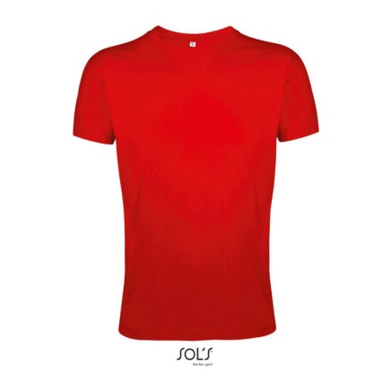 SO00553 SOL'S REGENT FIT - MEN’S ROUND NECK CLOSE FITTING Red