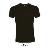 SO00580 SOL'S IMPERIAL FIT - MEN'S ROUND NECK CLOSE Black