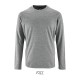 SO02074 SOL'S IMPERIAL LSL MEN - LONG-SLEEVE T-SHIR Grey Melange