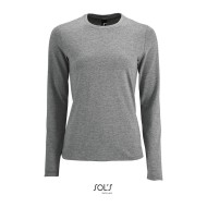 SO02075 SOL'S IMPERIAL LSL WOMEN - LONG-SLEEVE T-SHIRTH Grey melange SO02075 SOL'S IMPERIAL LSL WOMEN - LONG-SLEEVE T-SHIRTH Grey melange