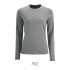 SO02075 SOL'S IMPERIAL LSL WOMEN - LONG-SLEEVE T-SHIRTH Grey melange