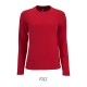 SO02075 SOL'S IMPERIAL LSL WOMEN - LONG-SLEEVE T-SHIRTH Red