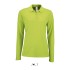 SO02083 SOL'S PERFECT LSL WOMEN - LONG-SLEEVE PIQUÉ POLO S Apple green