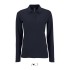 SO02083 SOL'S PERFECT LSL WOMEN - LONG-SLEEVE PIQUÉ POLO S Navy