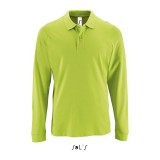 SO02087 SOL'S PERFECT LSL MEN - LONG-SLEEVE PIQUÉ POLO SHI Apple green SO02087 SOL'S PERFECT LSL MEN - LONG-SLEEVE PIQUÉ POLO SHI Apple green