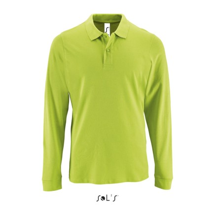 SO02087 SOL'S PERFECT LSL MEN - LONG-SLEEVE PIQUÉ POLO SHI Apple green SO02087 SOL'S PERFECT LSL MEN - LONG-SLEEVE PIQUÉ POLO SHI Apple green