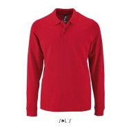 SO02087 SOL'S PERFECT LSL MEN - LONG-SLEEVE PIQUÉ POLO SHI Red SO02087 SOL'S PERFECT LSL MEN - LONG-SLEEVE PIQUÉ POLO SHI Red