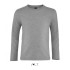 SO02947 SOL'S IMPERIAL LSL KIDS - LONG SLEEVE T-SHI Grey melange