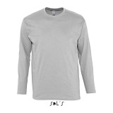 SOL'S MONARCH - MEN'S ROUND COLLAR LONG SLEEVE T-S SOL'S MONARCH - MEN'S ROUND COLLAR LONG SLEEVE T-S