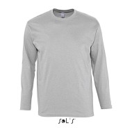 SOL'S MONARCH - MEN'S ROUND COLLAR LONG SLEEVE T-S SOL'S MONARCH - MEN'S ROUND COLLAR LONG SLEEVE T-S