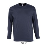 SOL'S MONARCH - MEN'S ROUND COLLAR LONG SLEEVE T-S SOL'S MONARCH - MEN'S ROUND COLLAR LONG SLEEVE T-S