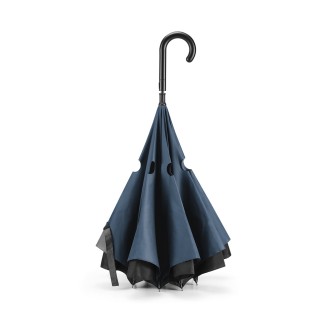 190T pongee reversible folding umbrella 99146-104