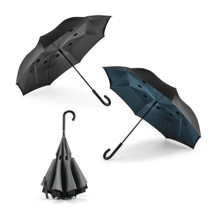 190T pongee reversible folding umbrella 99146-104 190T pongee reversible folding umbrella 99146-104