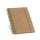 Spiral pocket notebook with recycled paper 93707 -119