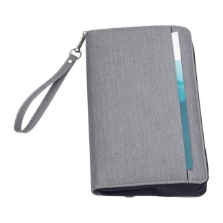 Travel folder with 4000 mAh power bank Almeria - 0122 Travel folder with 4000 mAh power bank Almeria - 0122