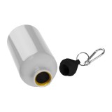 Metal drinking bottle with carabiner Kielce - 019506