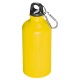 Metal drinking bottle with carabiner Kielce - 019508