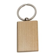 Wood key ring Massachusetts - 0645