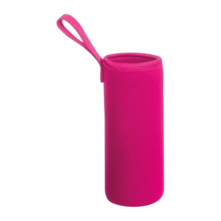 Стъклена бутилка с неопренов калъф Klagenfurt - 084211