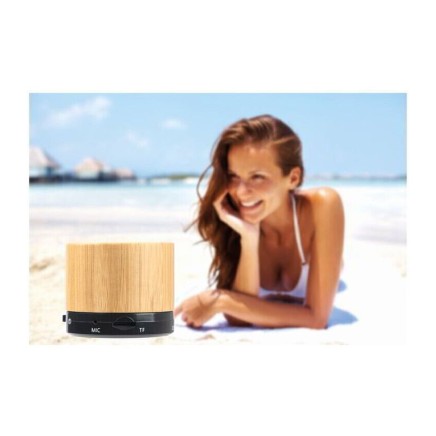 Бамбукова Bluetooth колонка Fleedwood - 0901 Бамбукова Bluetooth колонка Fleedwood - 0901