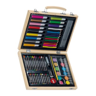 Big wooden painting set Maxii - 1134