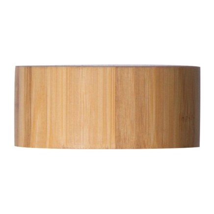 Стъклена бутилка с бамбукова капачка - 1343 Стъклена бутилка с бамбукова капачка - 1343