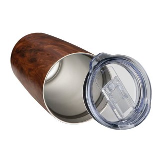 Чаша от неръждаема стомана с дървен вид Costa Rica- 1568