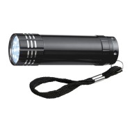 9 LED metal torch Montagris - 190403