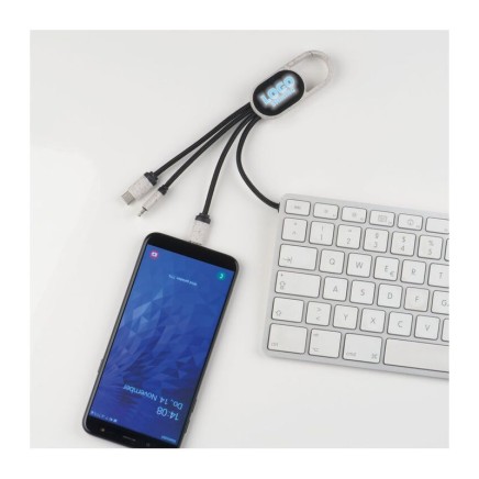 3 in 1 Wheatstraw Charging Cable - 1961 3 in 1 Wheatstraw Charging Cable - 1961