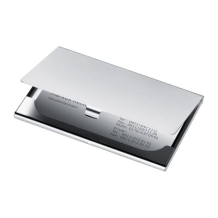 Metal business card holder Cornwall - 2206