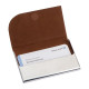 Metal Business Card Holder with cork Surface - 2266