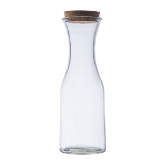 Glass Carafe with cork lid - 2306