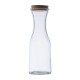 Glass Carafe with cork lid - 2306