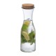 Glass Carafe with cork lid - 2306