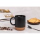 Ceramic mug with cork bottom Gistel - 241803