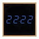 Desk clock North Charleston 2462