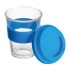 Glass mug with silicon sleeve and lid - 257204