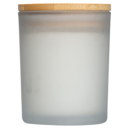 Свещ в матирано стъкло с бамбуков капак Metz - 3165 Свещ в матирано стъкло с бамбуков капак Metz - 3165