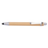 Bamboo ballpen with touch function - 3239